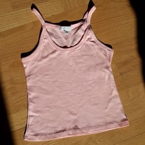 dELiA's Light Pink Crop Tank Top